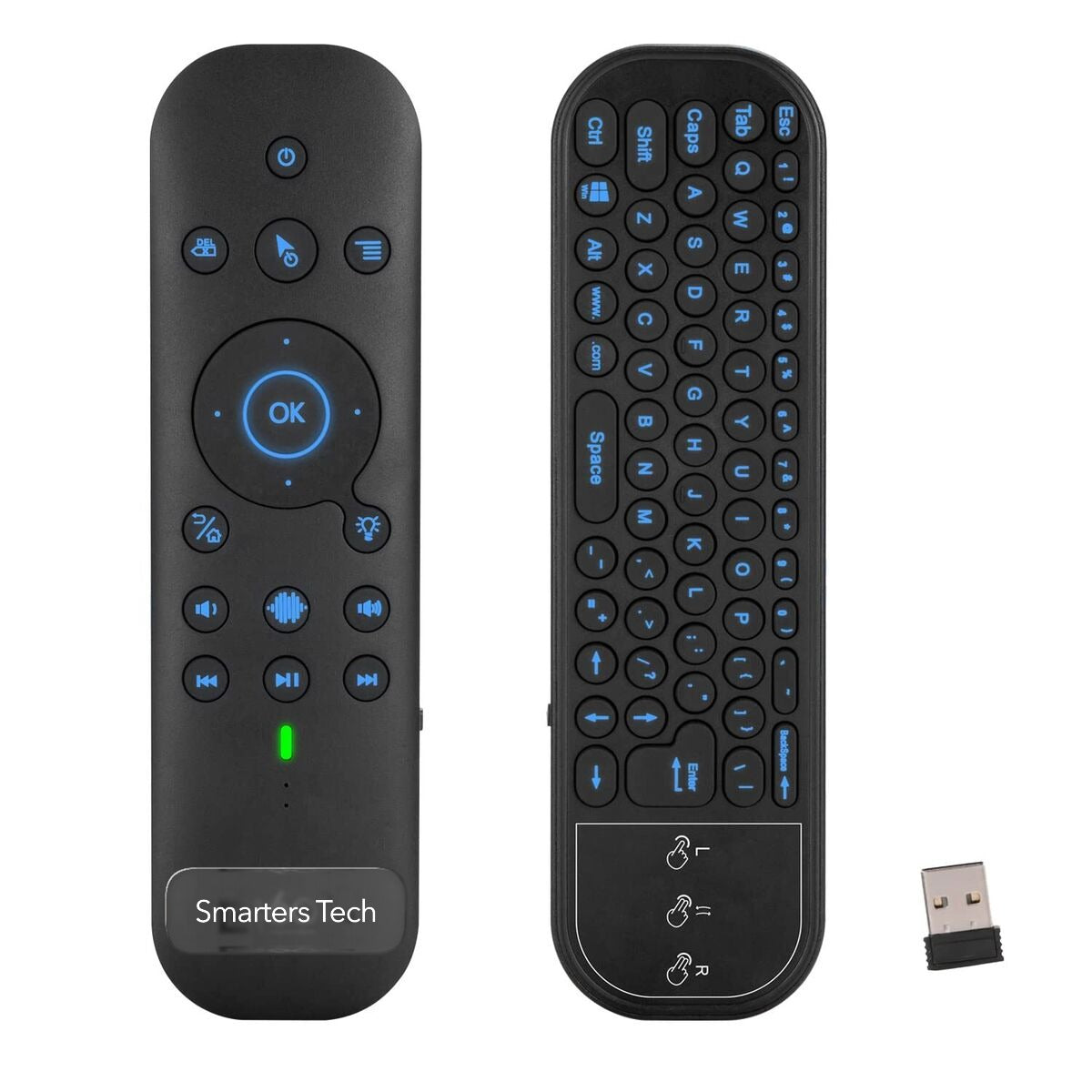 Smarters Tech Air Remote With Keyboard